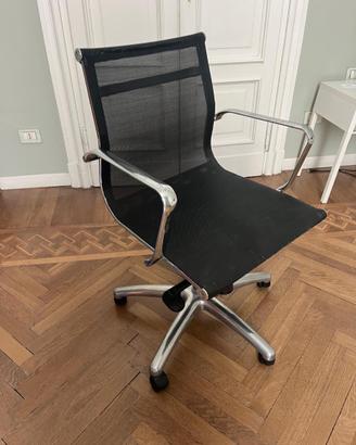 Sedia girevole da scrivania con ruote