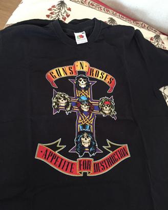T-shirt guns n' roses appetite for destruction