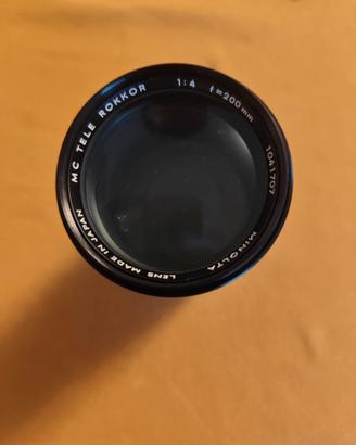 minolta mc tele rokkor 200mm f4