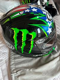 Casco moto Arai RX7 GP replica John Hopkins