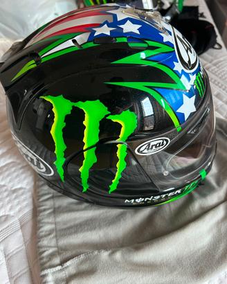 Casco moto Arai RX7 GP replica John Hopkins