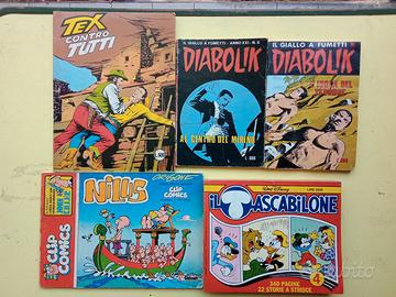 Fumetti anni '80 a partire da 18 cent. l'uno