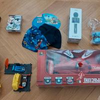 Giochi vari bambino (Paw Patrol, Ferrari e altro)