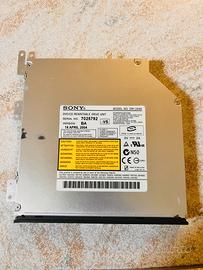 lettore dvd/cd sony per notebook e laptop