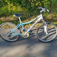 BICICLETTA MTB NUZZI RUOTA 24" CAMBIO SHIMANO