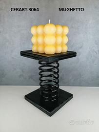 STOCK DI CANDELE ARTIGIANALI PROFUMATE E INTAGLIAT