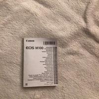Canon m100 manuale D'uso