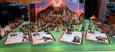 HeroQuest 1989 Lotto Ricambi Miniature e Mobili