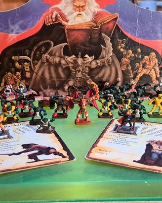 HeroQuest 1989 Lotto Ricambi Miniature e Mobili