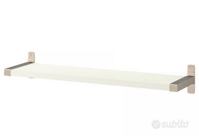 Mensola Ikea 80x20 con staffe