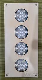 lampada acquario marino bianca