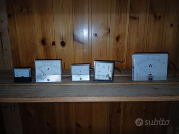 Wattmetro, Voltmetro, Amperometro