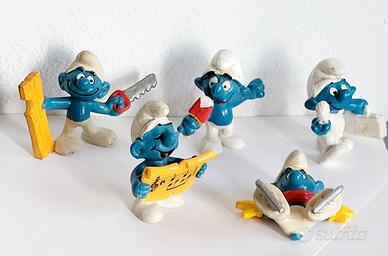 Puffi 5 personaggi anni 78-79