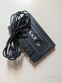 adattatore per audiocassette vintage 