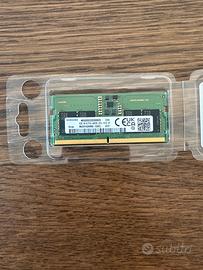RAM Samsung DDR5 8gb Portatile Notebook Laptop
