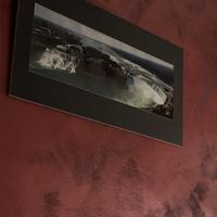 Quadro cascata dipinto