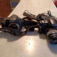 Sony a230 con obbiettivo Sony a200 senza obbiettiv