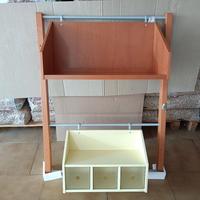 Rastrelliera con mensole