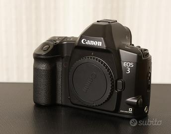 Canon EOS 3  NON FUNZIONANTE PER RICAMBI