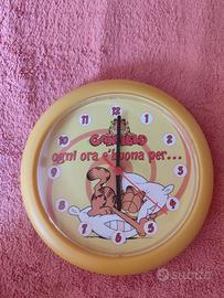 Orologio da parete vintage Garfield originale PAWS