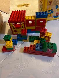 Lego duplo lotto mattoncini colorati con accessori