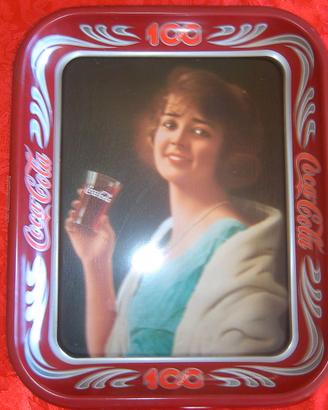 vassoi ricorrenza 100ANNI COCA COLA