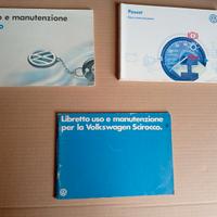 VW Polo Passat Scirocco USO MANUTENZIONE