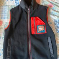 Ambush Uomo Fleece vest Black Multicolor