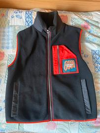 Ambush Uomo Fleece vest Black Multicolor