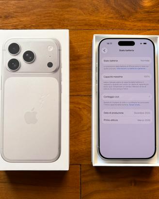 IPhone 17 Pro 256gb Grigio Come Nuovo