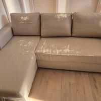 Divano letto con cassettone 