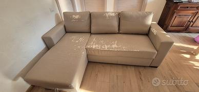 Divano letto con cassettone 