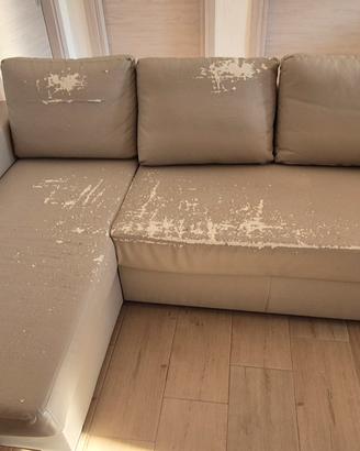 Divano letto con cassettone 