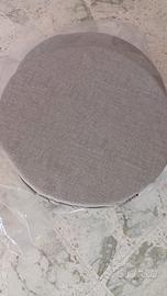 6 cuscini sedie tondi