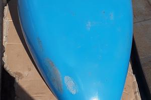 Serbatoio nudo per moto d' epoca usato