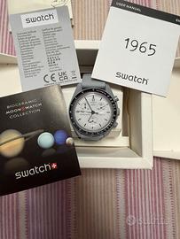 Swatch x Omega bioceramic moonswatch 1965