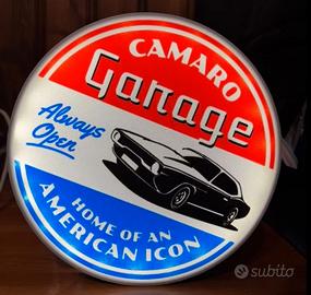 Lampada Camaro American Garage 3D
