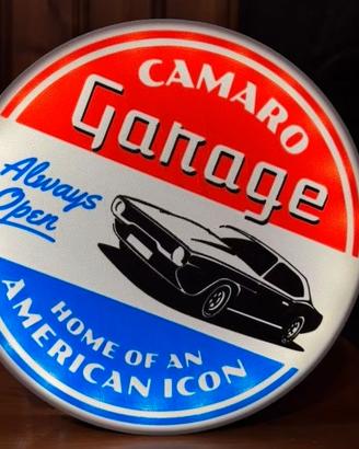 Lampada Camaro American Garage 3D