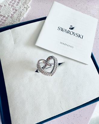 Anello cuore originale Swarovski nuovo
