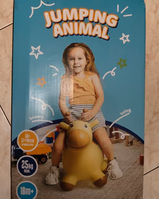 Cavallino gonfiabile salterello "Jumping Animal"