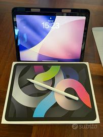 Ipad Air 4, 64gb Wi-Fi, Apple pencil 2 inclusa