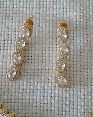 Coordinato bigiotteria orecchini e bracciale