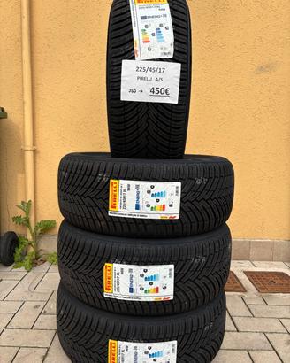 4 Gomme Nuove ALL SEASON Pirelli 225/45 r17
