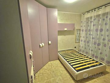 Cameretta lilla e panna