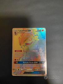 carta pokemon Licanroc Gx hyper full art