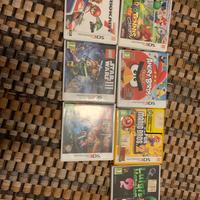 Giochi nintendo 3ds (schedine)