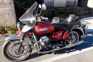Moto Guzzi V7 850 GT sidecar - 1975