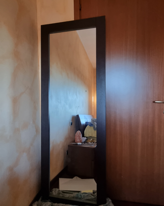 Specchio legno wenge