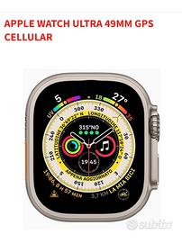 Apple Watch Ultra 49mm GPS Cellular
