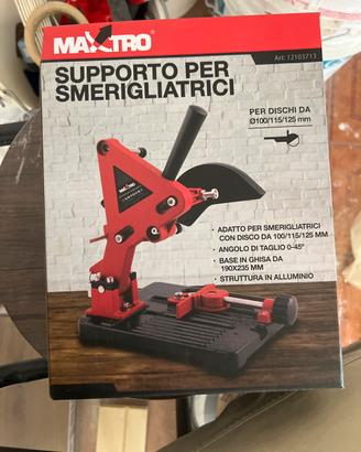 Supporto per smerigliatrice